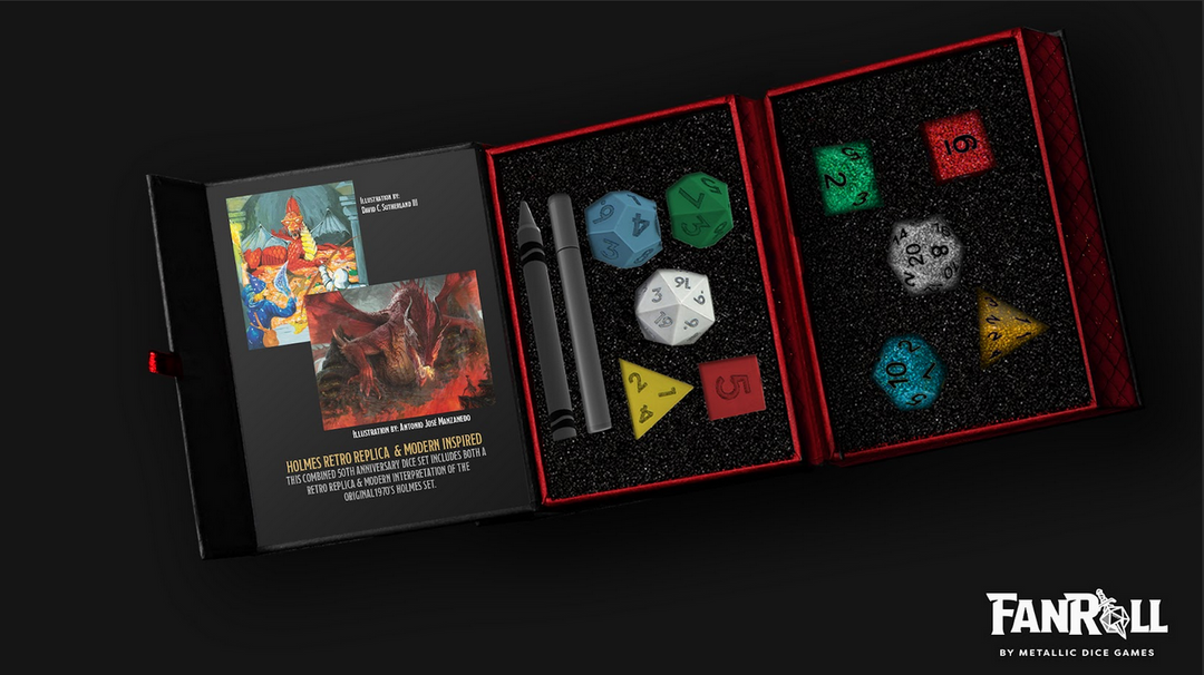 FanRoll - D&D 50th Anniversary Then/Now Set