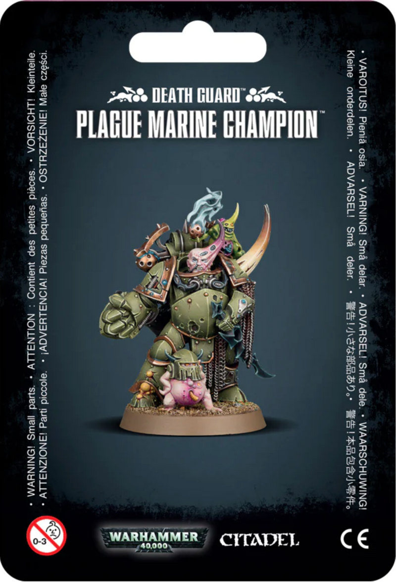 Warhammer 40,000: Death Guard - Plague Marine Champion