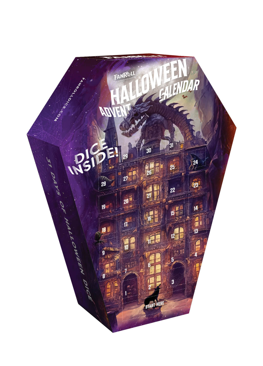 Halloween Advent Dice Calendar (FanRoll)