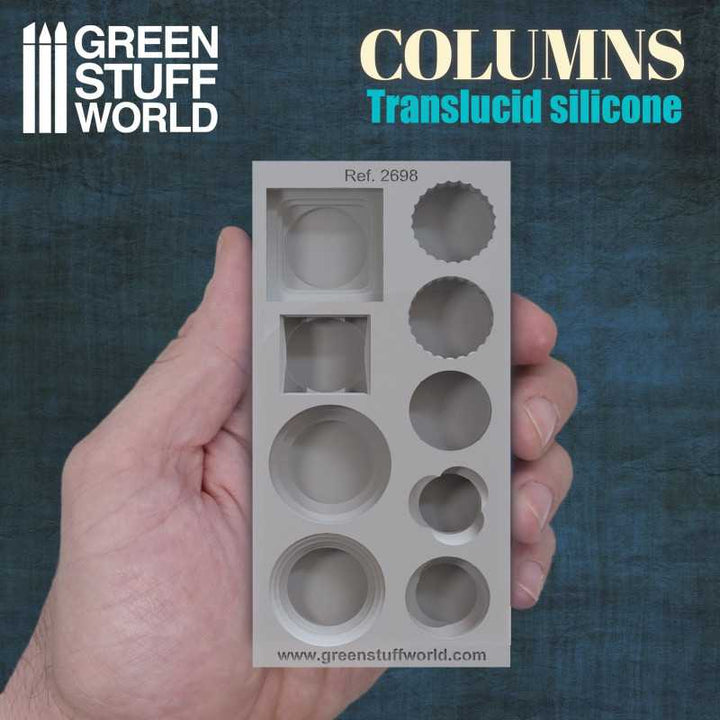 Silicone Molds - Columns (Green Stuff World)