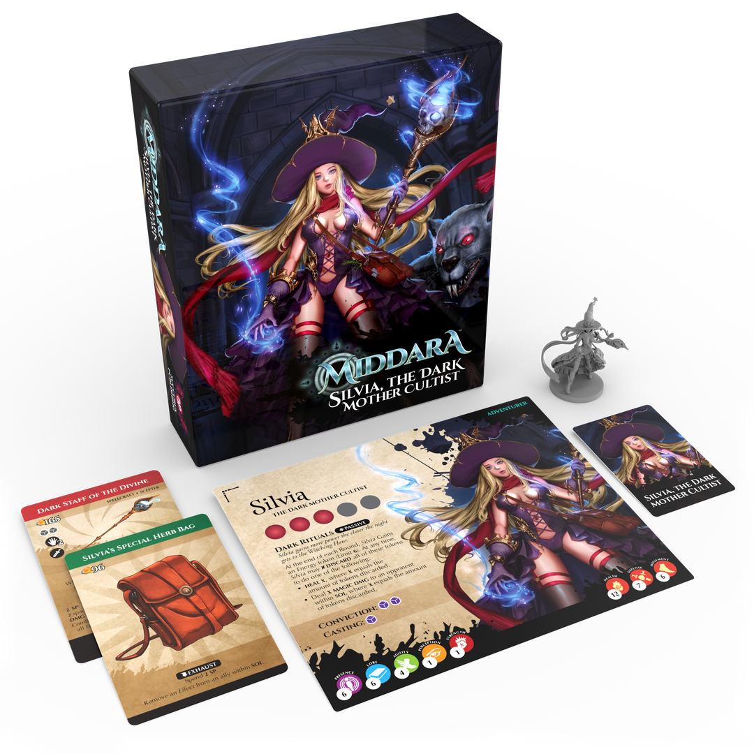 Middara: Silvia, The Dark Mother Cultist