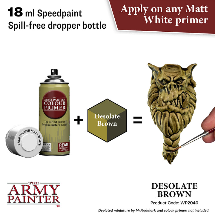 Speedpaint 2.0: Desolate Brown (The Army Painter) (WP2040) (73)