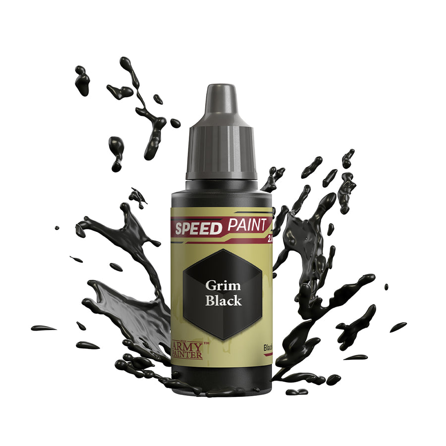 Speedpaint 2.0: Grim Black (The Army Painter) (WP2001) (1)