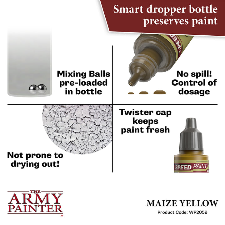 Speedpaint 2.0: Maize Yellow (The Army Painter) (WP2059) (40)