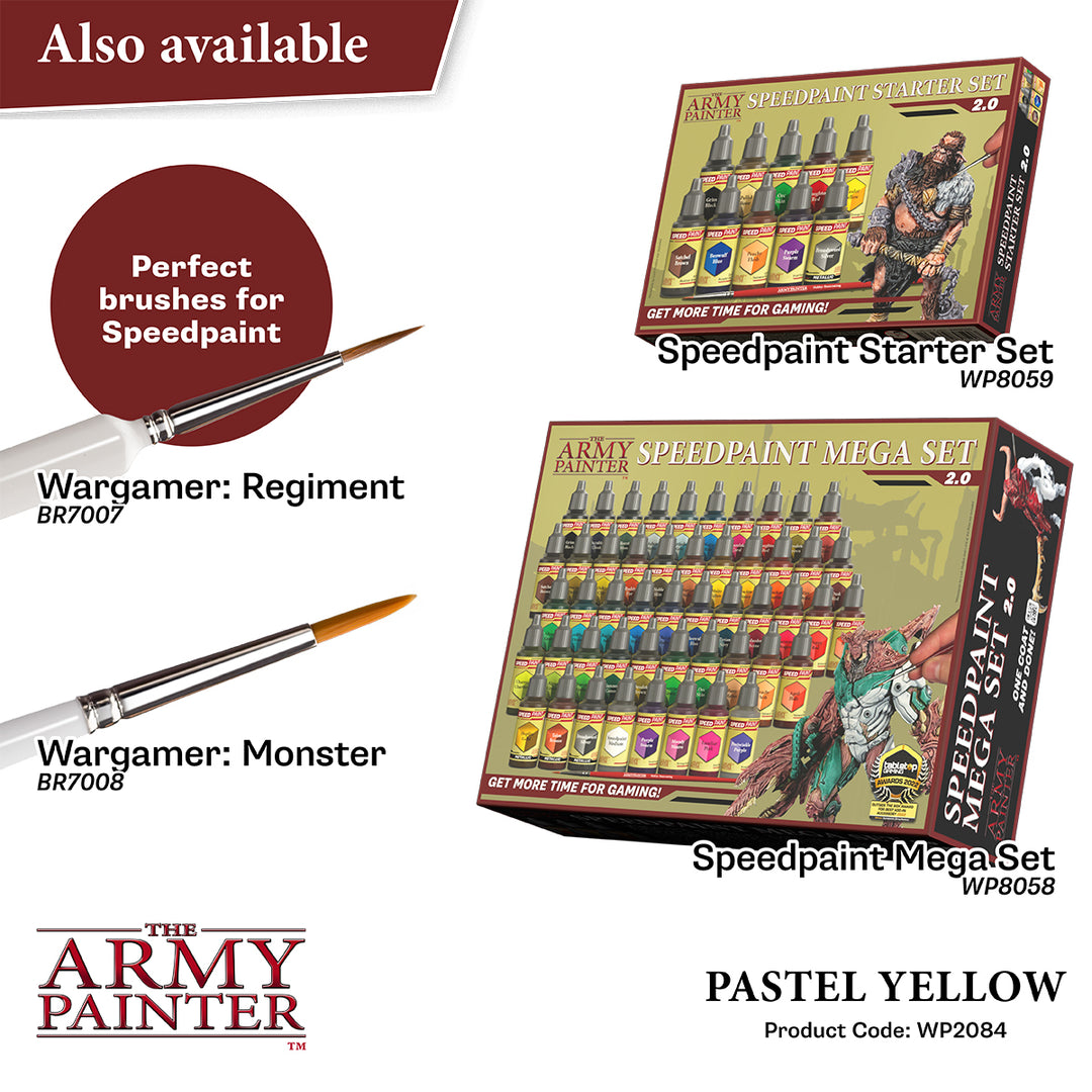 Speedpaint 2.0: Pastel Yellow (The Army Painter) (WP2084) (74)