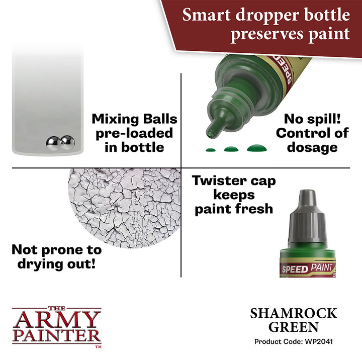 Speedpaint 2.0: Shamrock Green (The Army Painter) (WP2041) (28)