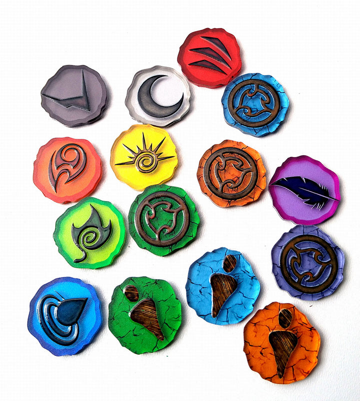 Spirit Island: Jagged Earth Token Set (e-Raptor)