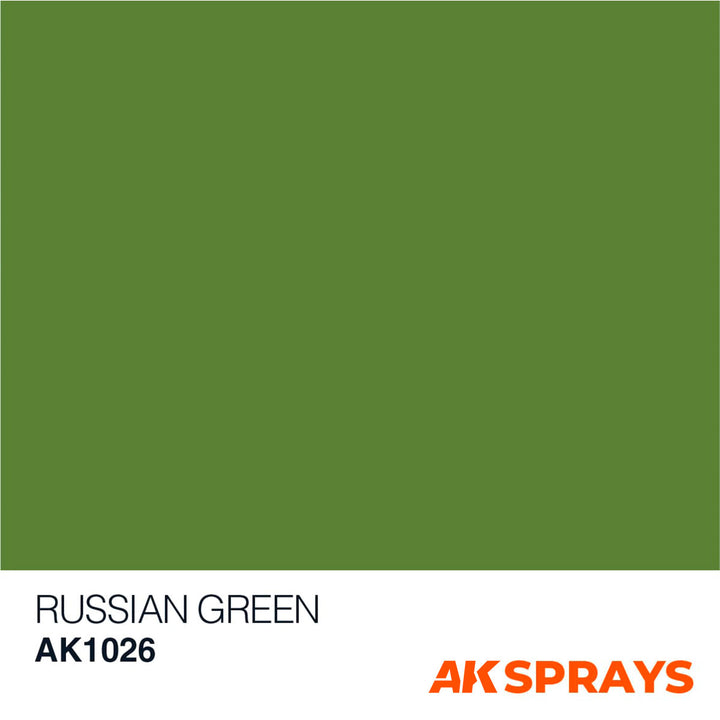 Spray: Russian Green (AK Interactive) (AK1026)
