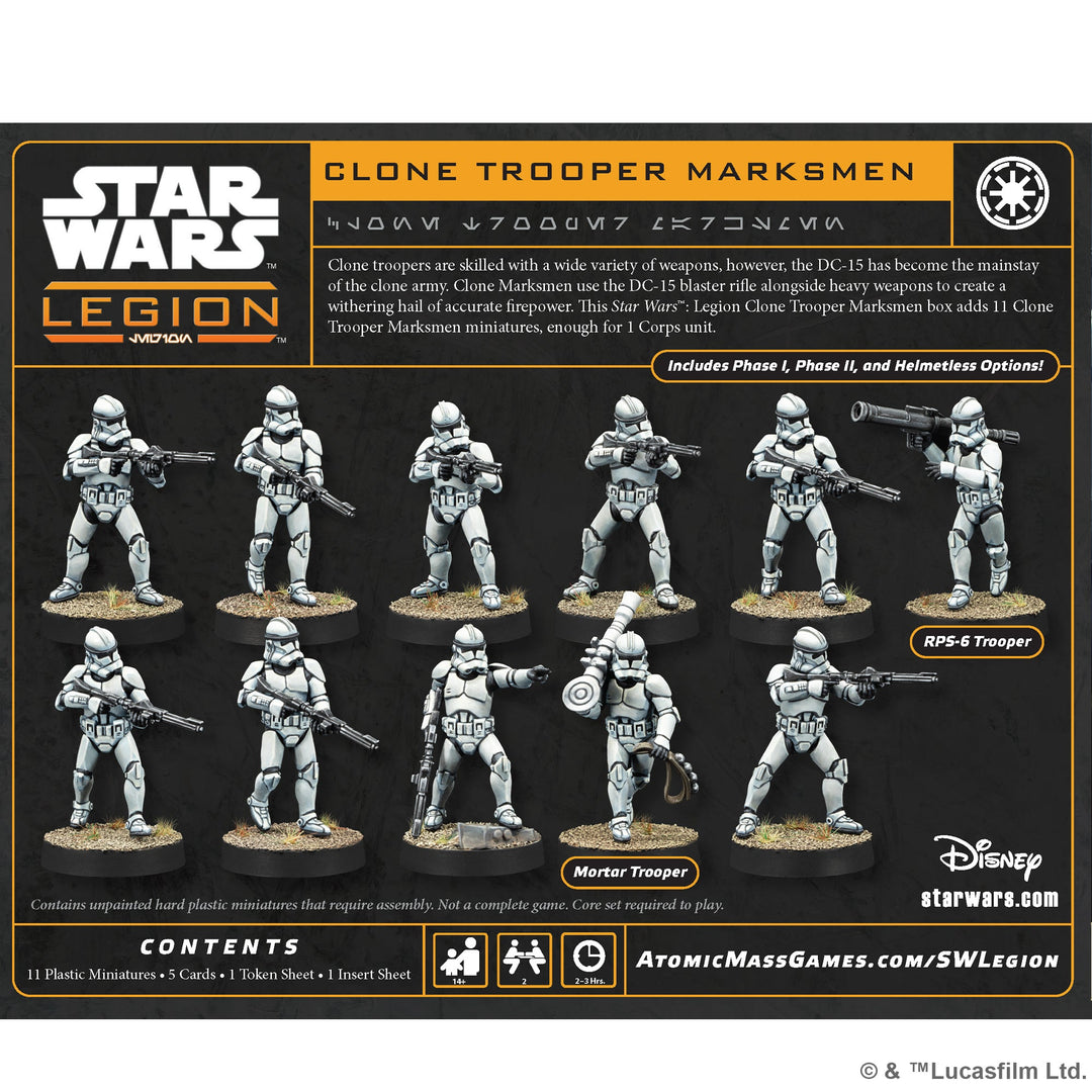 Star Wars: Legion – Clone Trooper Marksmen