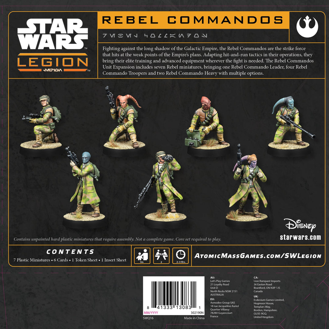 Star Wars: Legion - Rebel Commandos