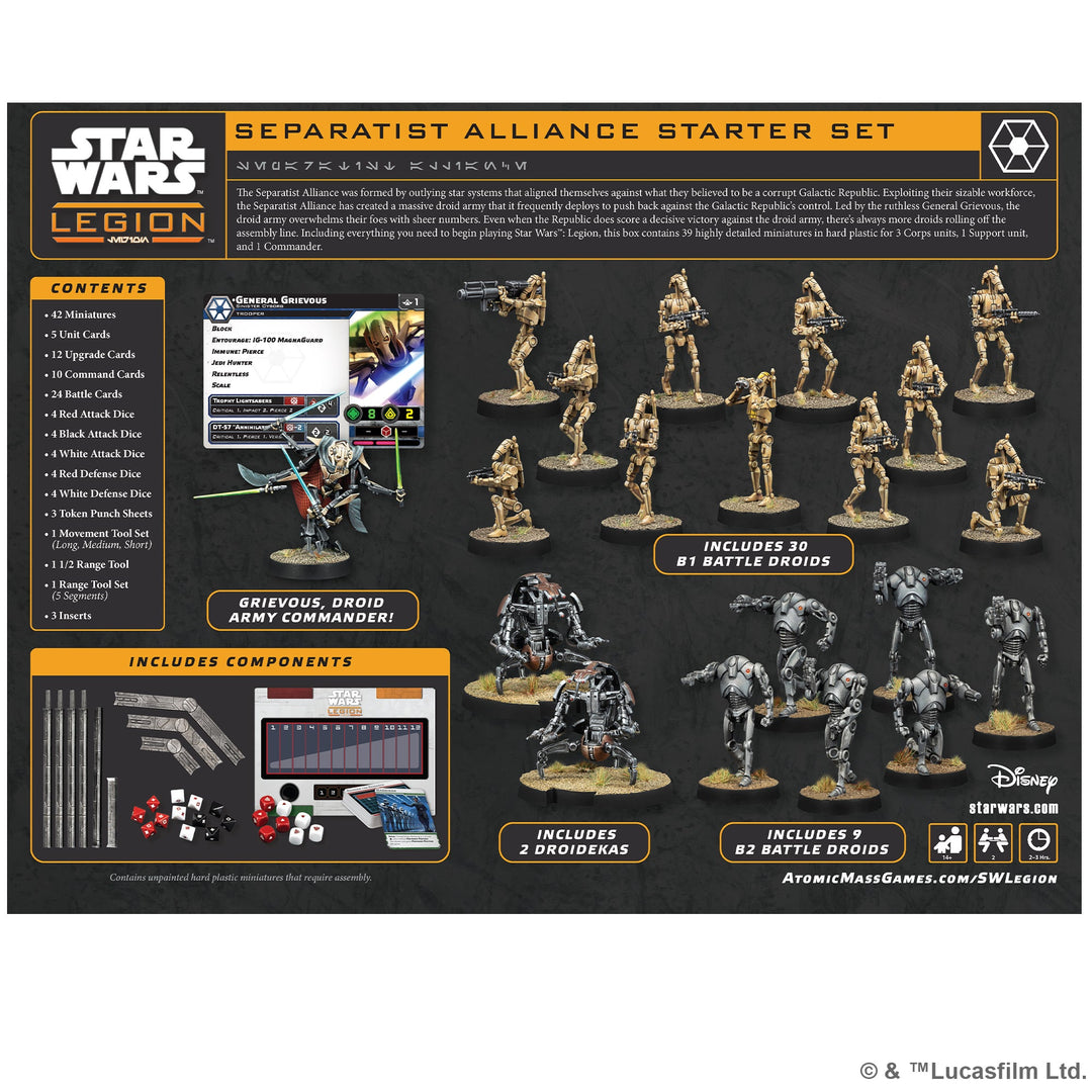 Star Wars: Legion - Separatist Alliance Starter Set