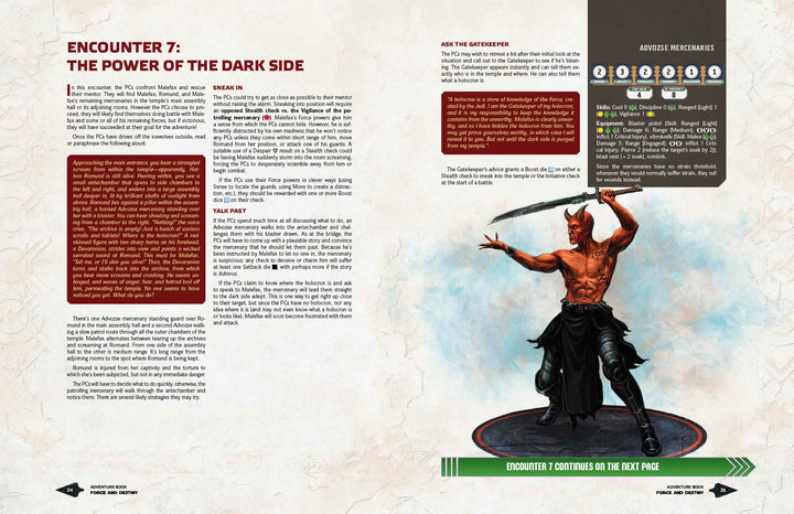 Star Wars RPG: Force and Destiny Beginner Game