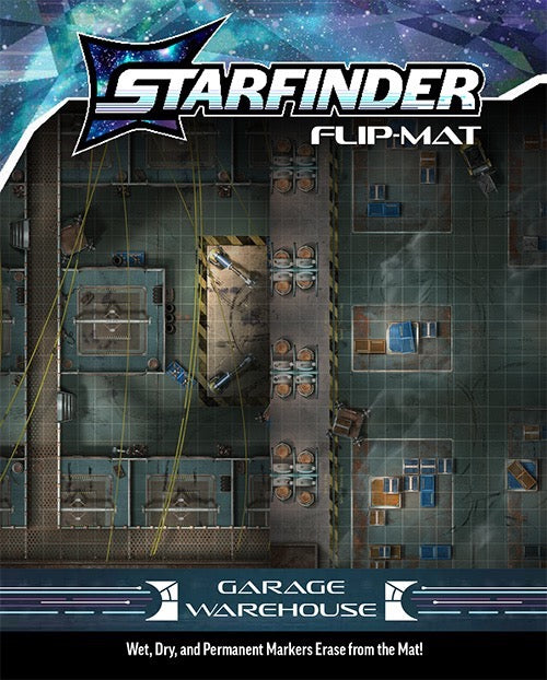 Starfinder Flip-Mat: Garage Warehouse