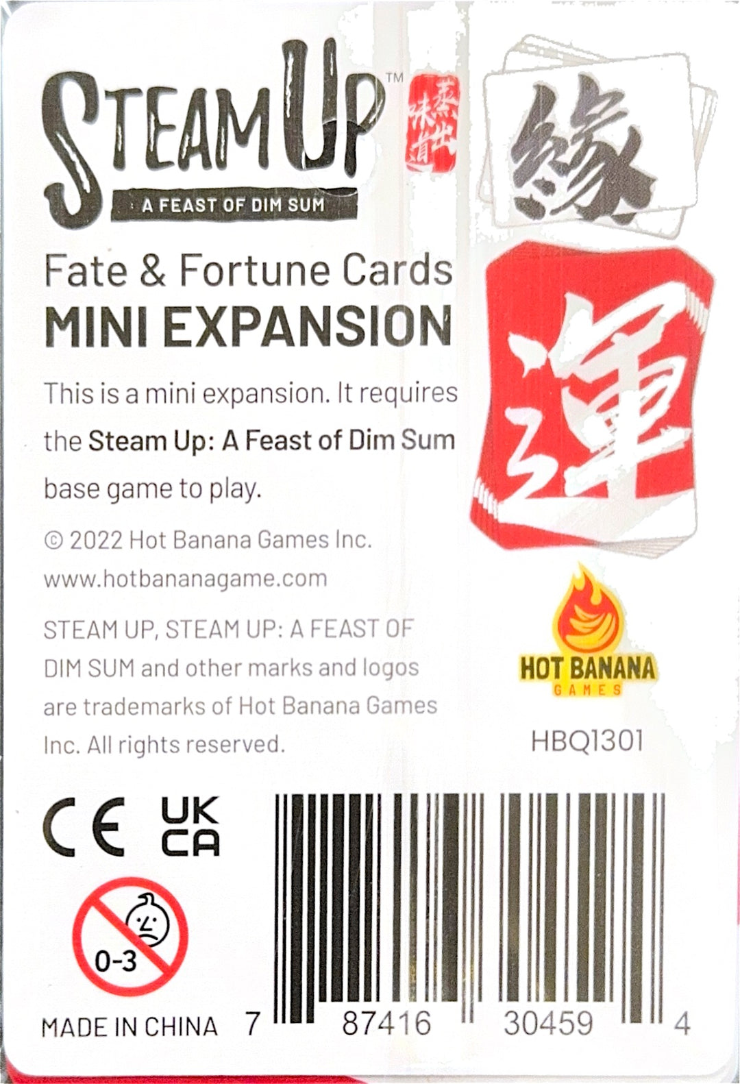 Steam Up: Fate & Fortune Mini-Expansion