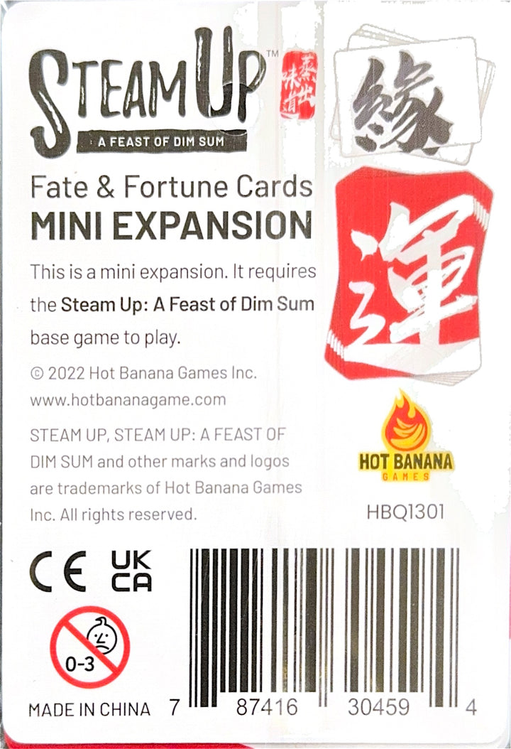 Steam Up: Fate & Fortune Mini-Expansion