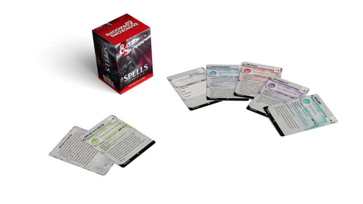 Dungeons & Dragons (5th Edition) - Spell Reference Cards: Levels 2–3