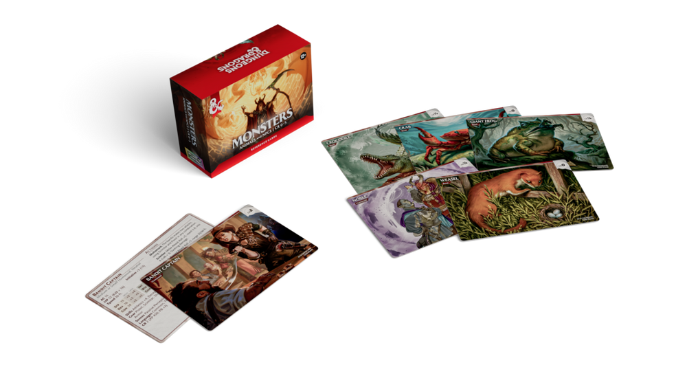 Dungeons & Dragons (5th Edition) - Monster Reference Cards: Animals and NPCs