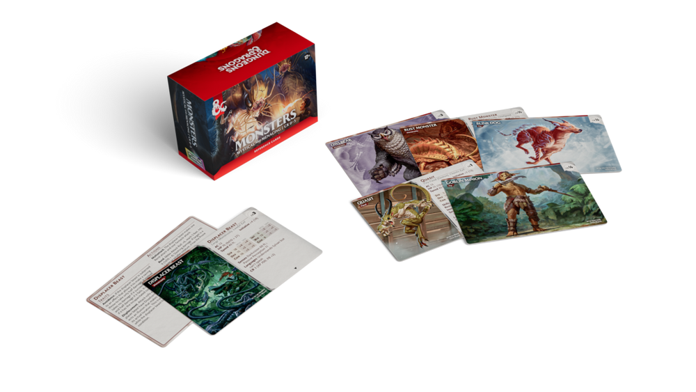 Dungeons & Dragons (5th Edition) - Monsters: Mystical and Menacing Reference Cards