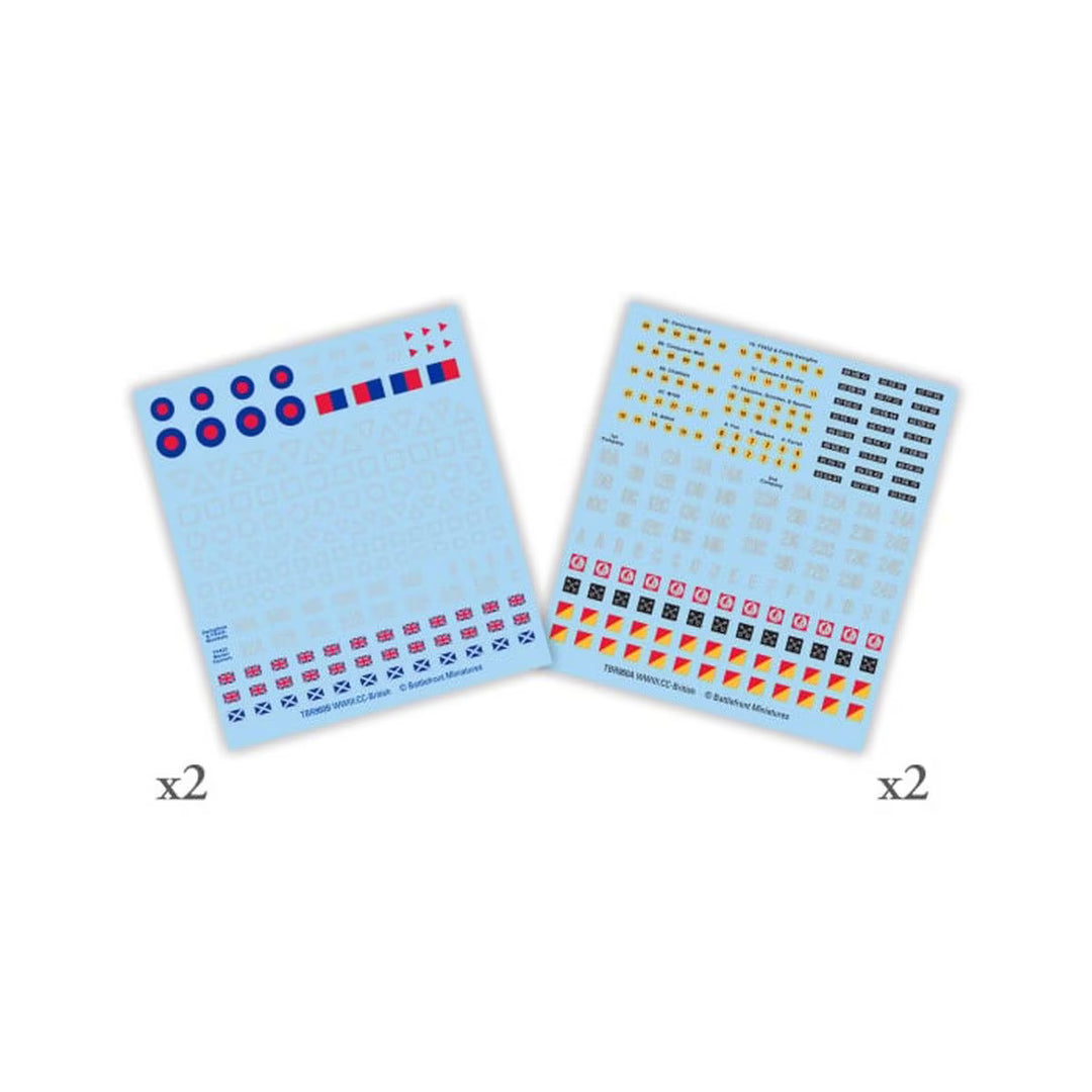 World War III: Checkpoint Charlie - British Decals (TBR960)