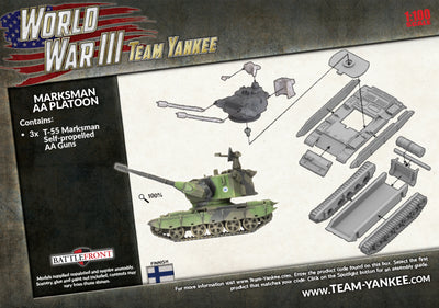 World War III: Team Yankee - T-55 Marksman Platoon (x3) (TFIBX01)
