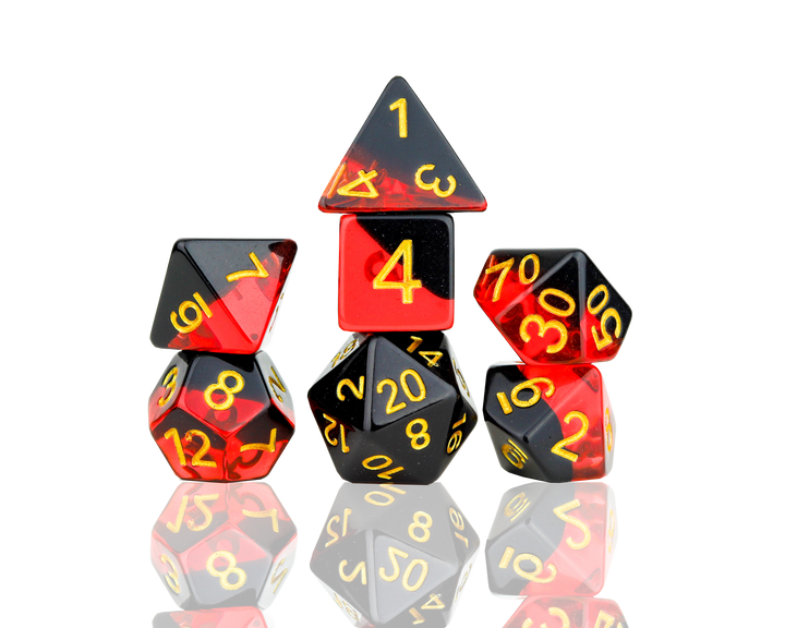 Sirius Dice: Brimstone Dice Set