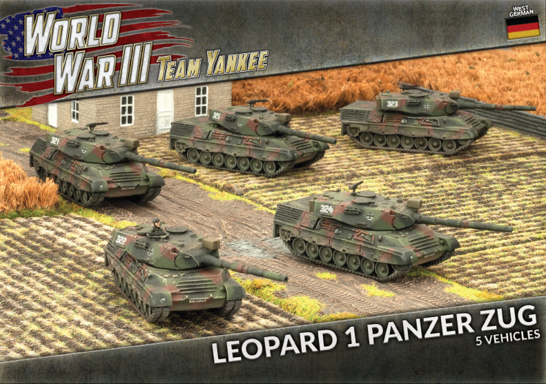 World War III: Leopard 1 Panzer Zug (Plastic) (TGBX14)