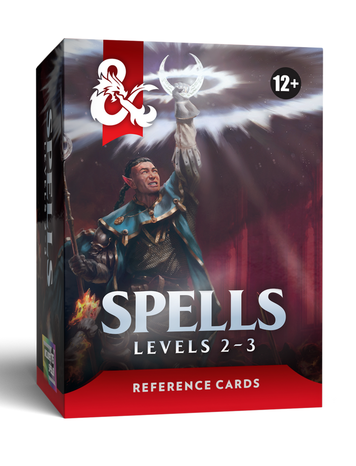 Dungeons & Dragons (5th Edition) - Spell Reference Cards: Levels 2–3