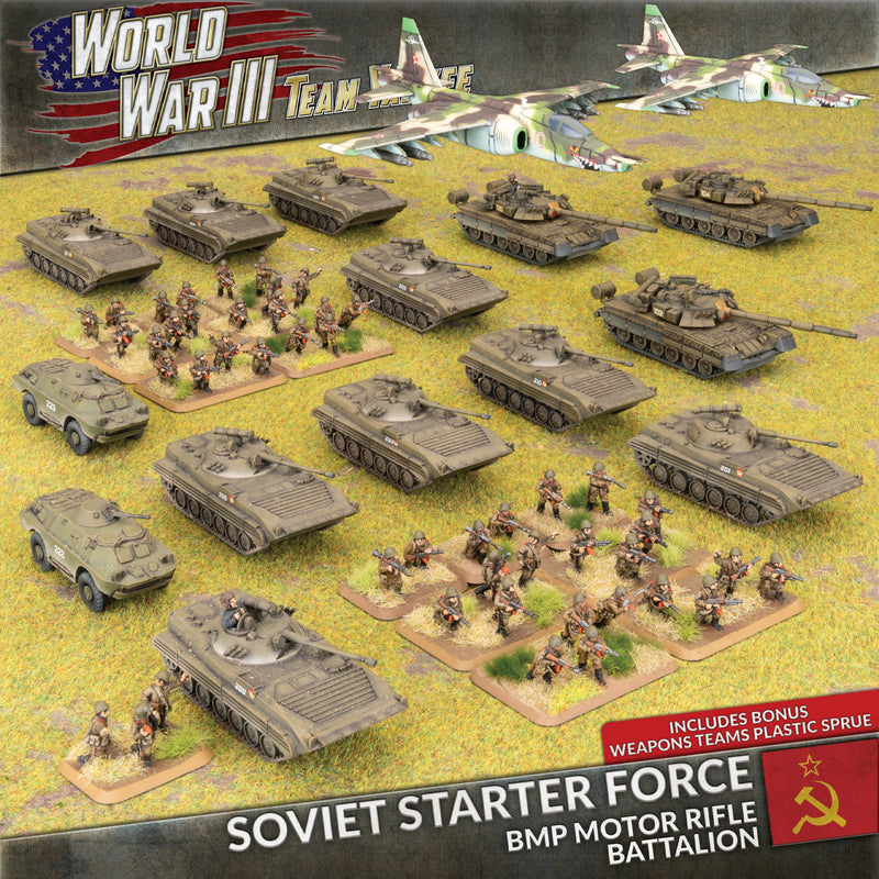 World War III: Team Yankee - Soviet Starter Force: BMP Motor Rifle Battalion (TSUAB06)