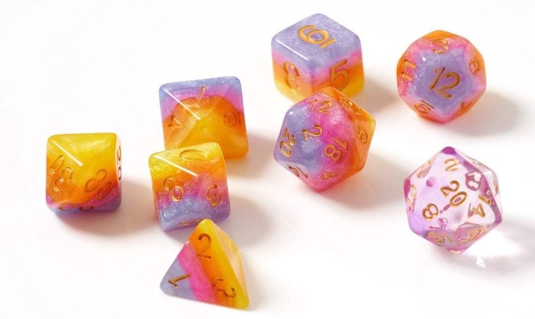 Sirius Dice: Tahitian Sunset Dice Set