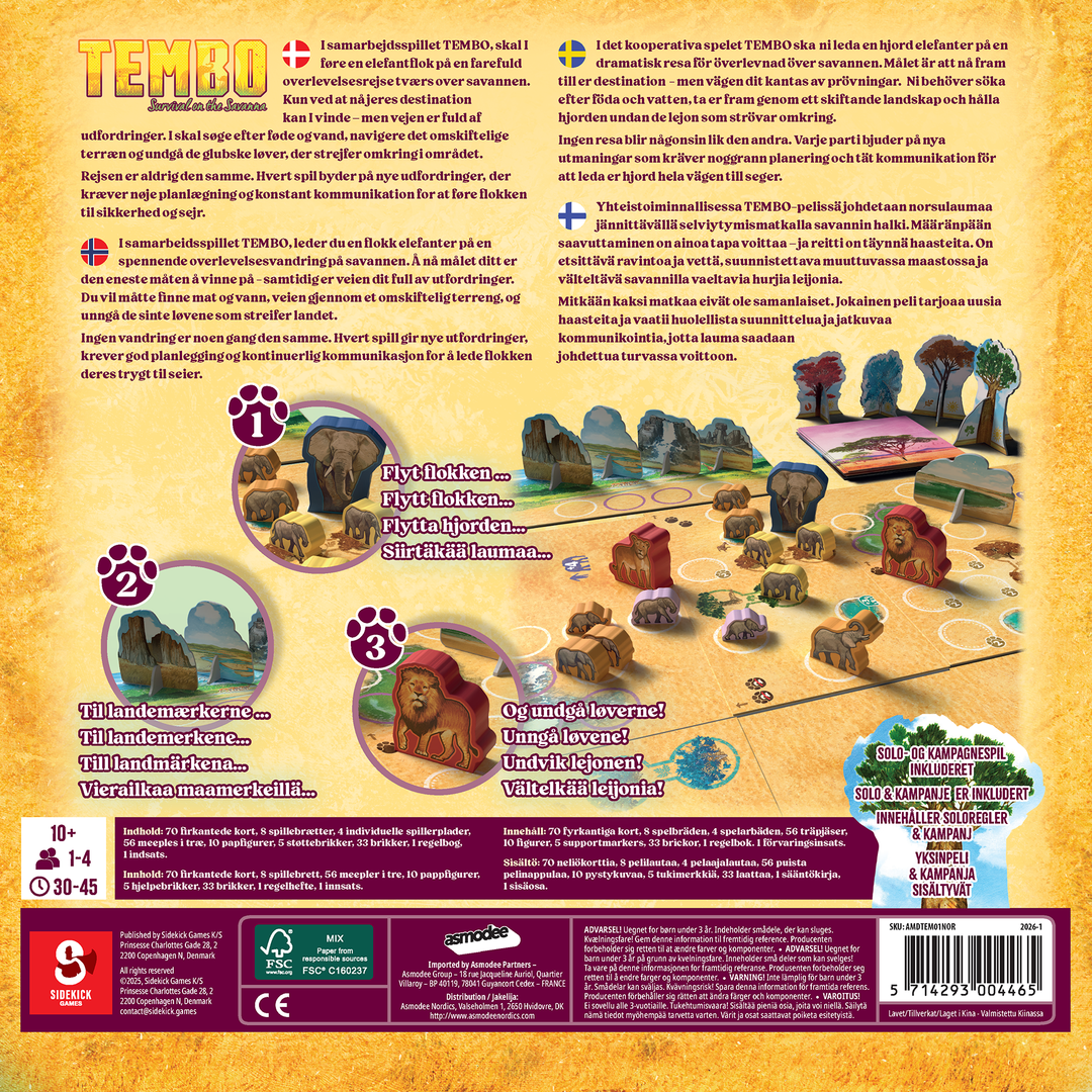 Tembo: Survival On The Savanna (nordisk)