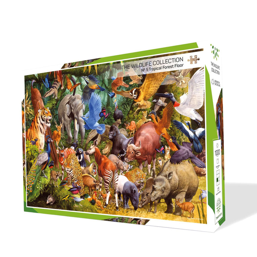 The Wildlife Collection - No. 5 - Tropical Forest Floor (1000 brikker)