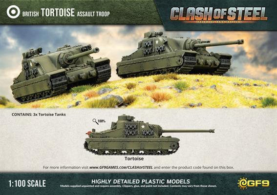 Clash of Steel: Tortoise Assault Troop (x3 Plastic) (CSB01)