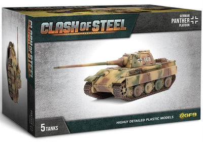 Clash of Steel: Panther Platoon (x5 Plastic) (CSG02)