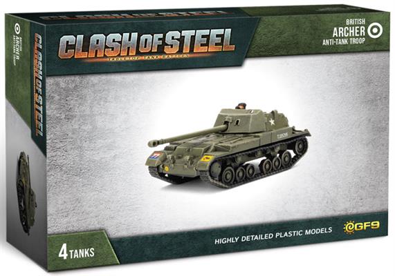 Clash of Steel: Archer Anti-Tank Troop (x4 Plastic) (CSB07)