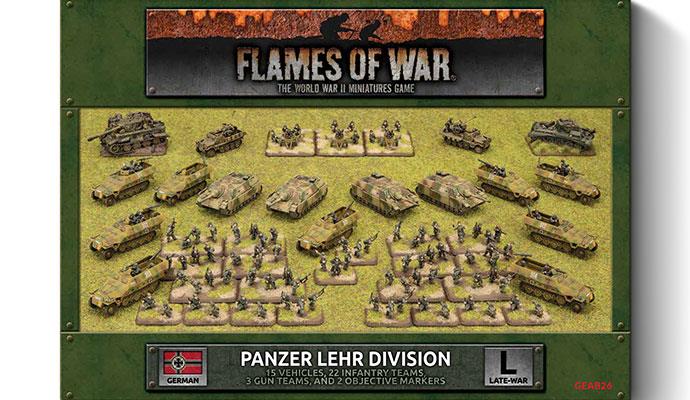 Flames of War: Panzer Lehr Division Army Deal (GEAB26)