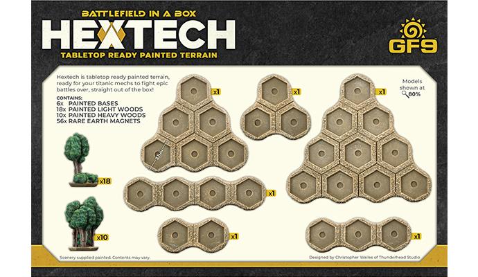 HexTech: Summer Light & Heavy Woods (x6 Green) (HEXT14)