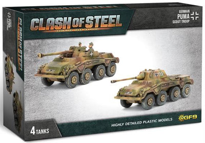 Clash of Steel: Puma Scout Troop (x4 Plastic) (CSG08)