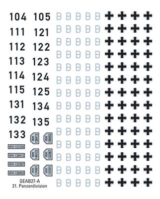 Flames of War: 21st Panzerdivision Army Deal (GEAB27)