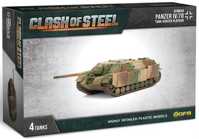 Clash of Steel: Panzer IV/70 Tank-hunter Platoon (x4 Plastic) (CSG07)