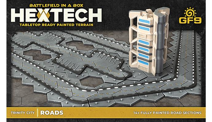 HexTech: Trinity City Roads (x14) (HEXT18)