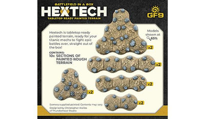 HexTech: Rough Terrain (x10) (HEXT17)