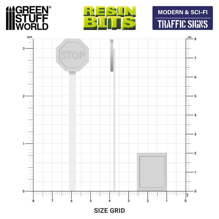 Traffic Signs 1:35 (Green Stuff World)