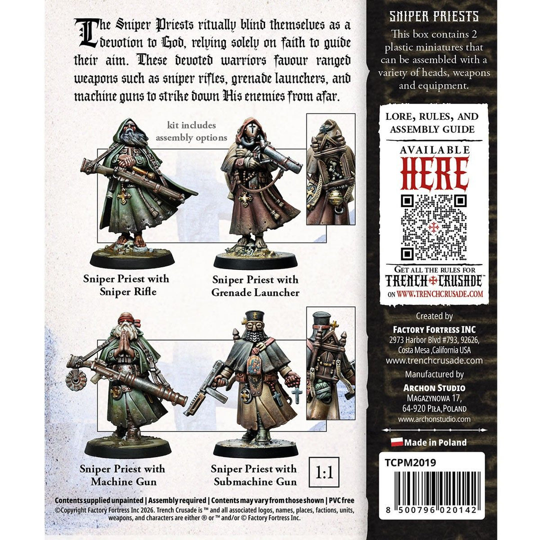 Trench Crusade: Sniper Priests
