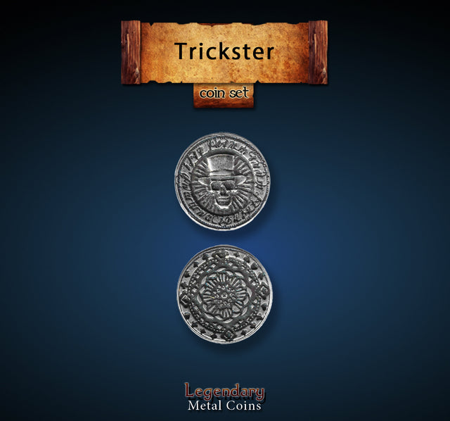 Legendary Metal Coins - Trickster Coin Set (Drawlab)
