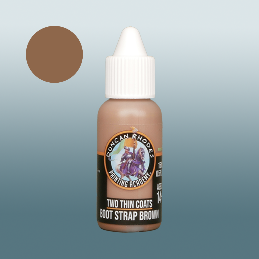 Two Thin Coats: Boot Strap Brown (122)