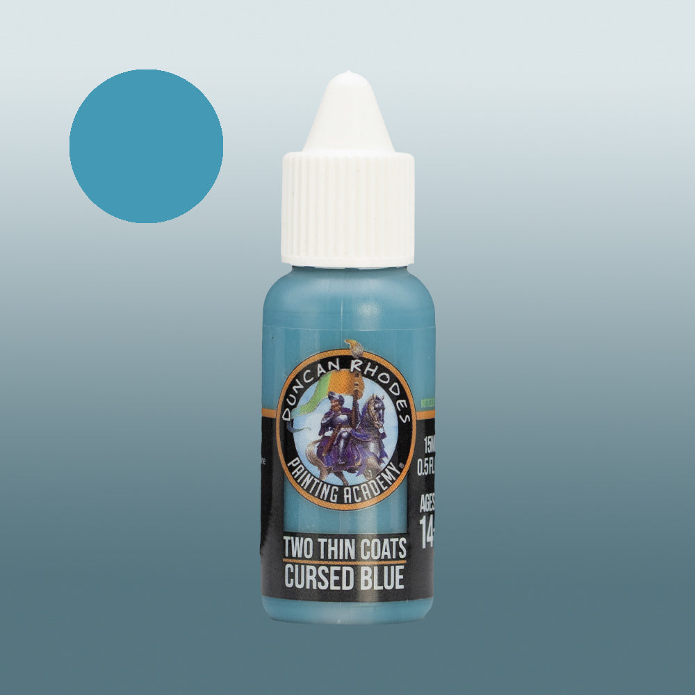 Two Thin Coats: Cursed Blue (50)