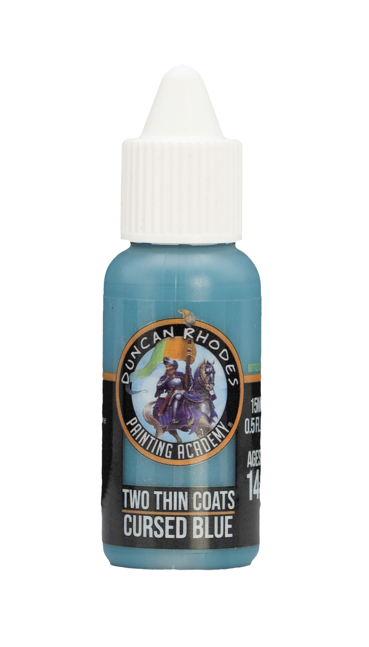 Two Thin Coats: Cursed Blue (50)