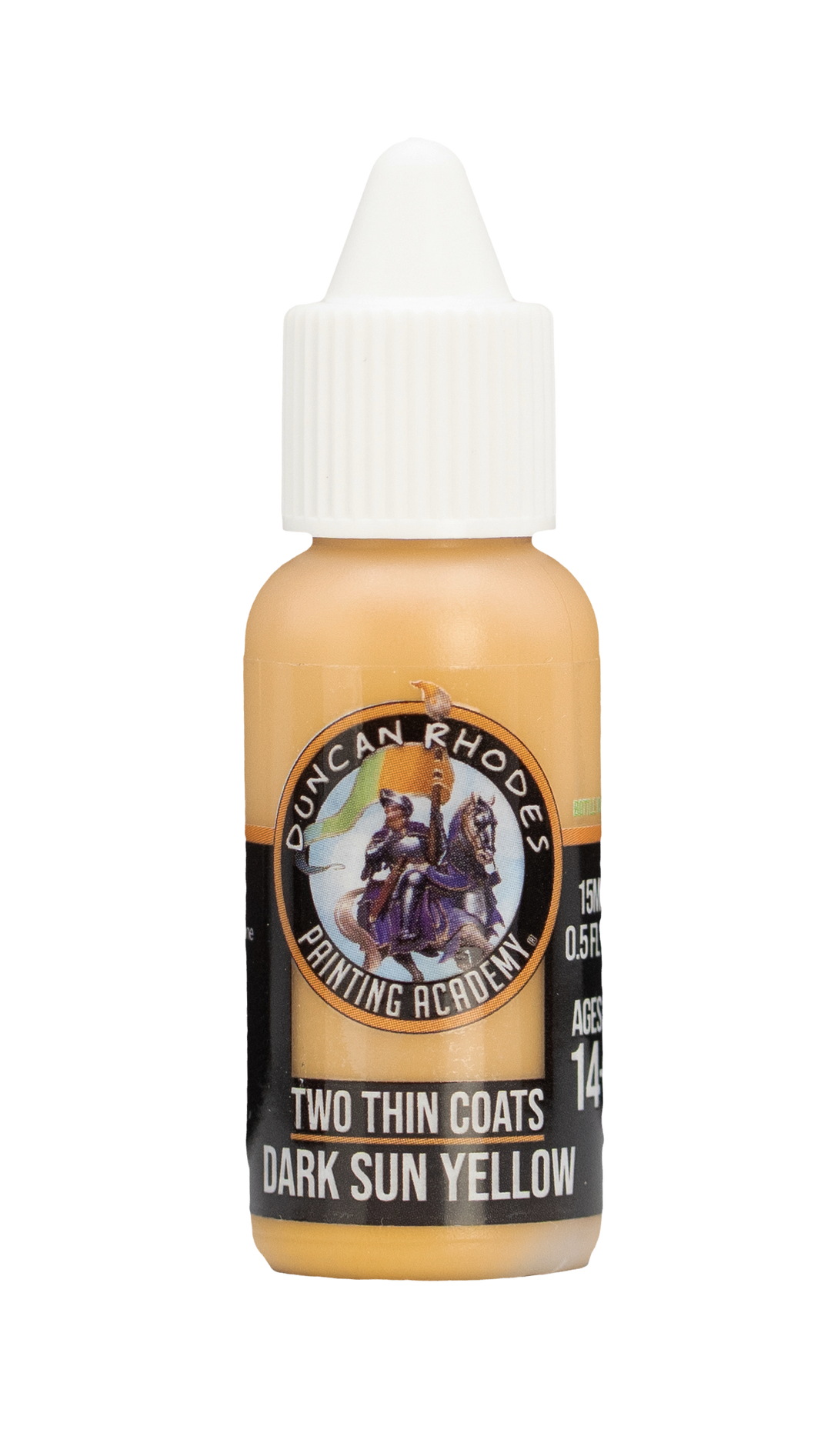 Two Thin Coats: Dark Sun Yellow (16)