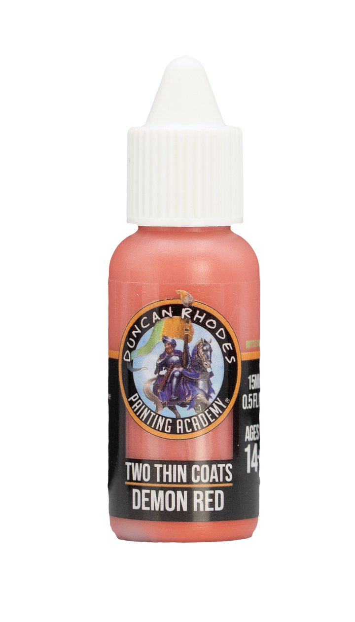 Two Thin Coats: Demon Red (3)