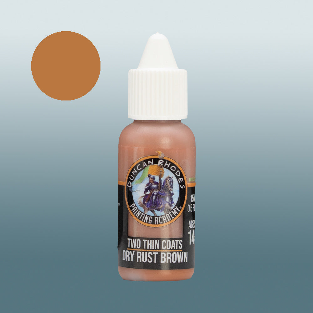 Two Thin Coats: Dry Rust Brown (116)